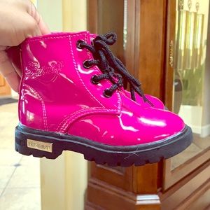 Size 10.5 girls boots off brand Fashion plus